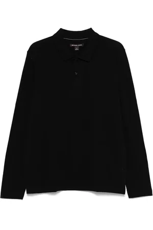 Michael Kors Waffle-knit polo shirt