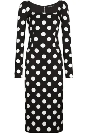 Dolce & Gabbana Polka dot-print midi dress