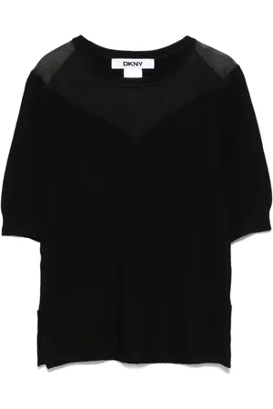 DKNY Sheer-panels T-shirt