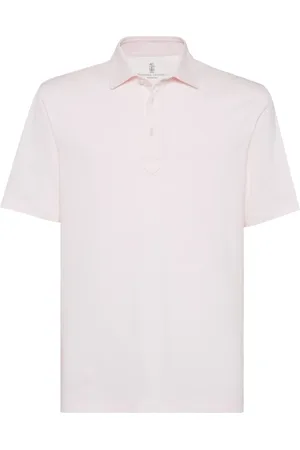 Brunello Cucinelli Organic cotton-blend polo shirt