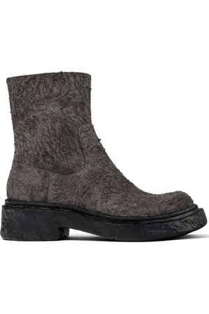 Camper V??monos textured-finish ankle boots