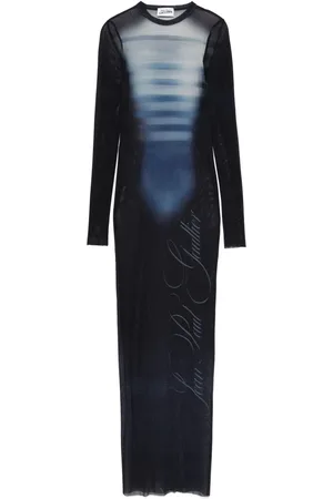 Jean Paul Gaultier Mesh maxi dress