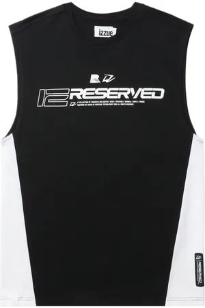 Izzue Graphic-print cotton vest