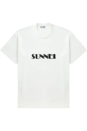 SUNNEI Logo-print cotton T-shirt