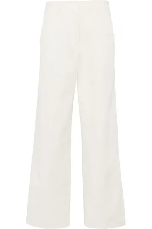 FORTE FORTE Mid-rise straight-leg trousers