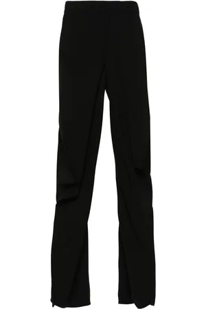 Y / PROJECT Wool tapered trousers