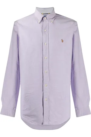 Ralph Lauren Logo embroidered button-down shirt
