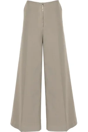 Totême Cotton wide-leg trousers