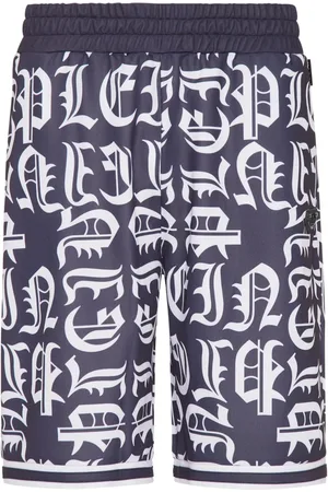 Philipp Plein All-over logo-print shorts