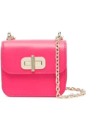 Tommy Hilfiger Chain-link leather crossbody bag