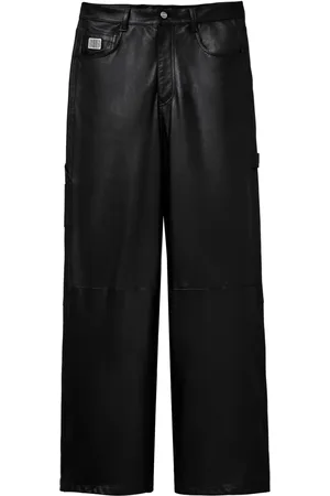 Marc Jacobs Wide-leg leather trousers