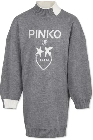Pinko Logo-intarsia dress
