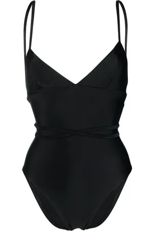 MATTEAU Tie-fastening V-neck one-piece