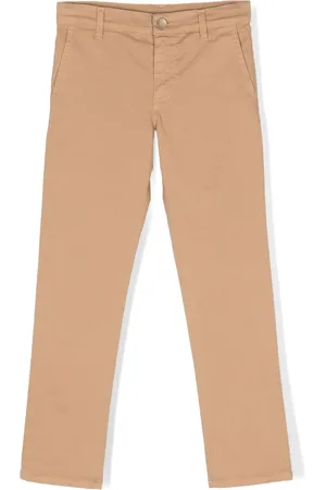 Dolce & Gabbana Logo-plaque cotton trousers