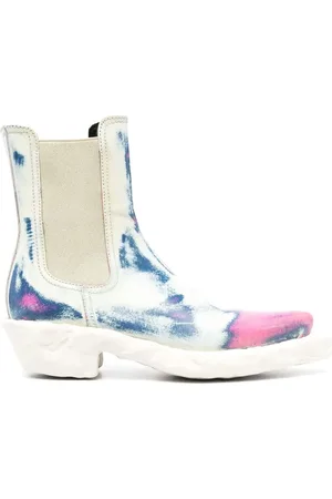 Camper Distressed-effect ankle boots