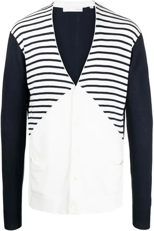 PRIVATE STOCK The Albert stripe-detail cardigan