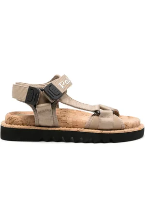 Ralph Lauren Grosgrain-strap sandals