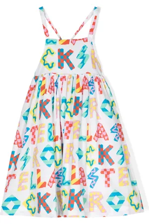 Stella McCartney Rocks-print flared dress