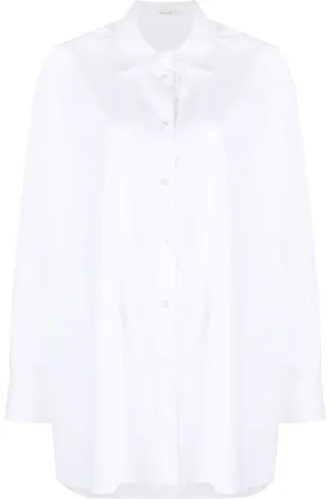 The Row Long-sleeve cotton shirt