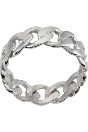 Nialaya Chain-link band ring