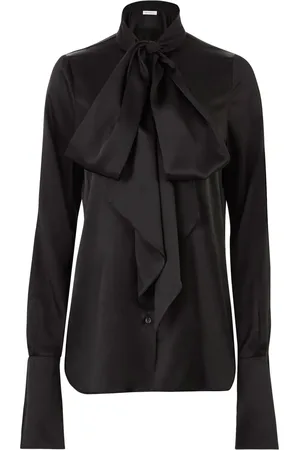 Nina Ricci Satin lavaliere shirt