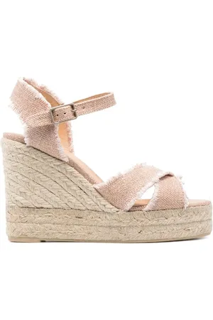 CASTA 110mm Bromelia wedge espadrilles
