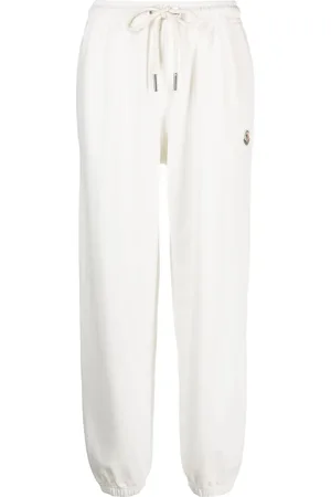 Moncler Drawstring-waist cotton track pants