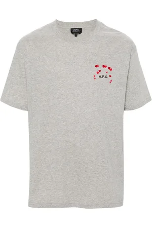 A.P.C. Logo-print cotton T-shirt