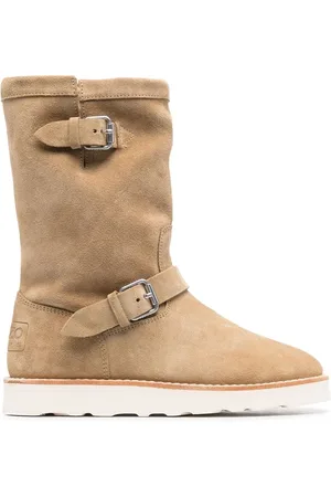 Kenzo Leather shearling boots