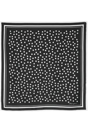 Dolce & Gabbana Polka-dot silk scarf