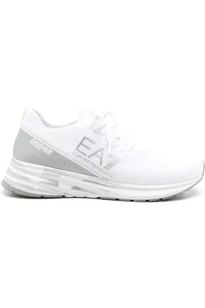 EA7 Logo-print low-top sneakers