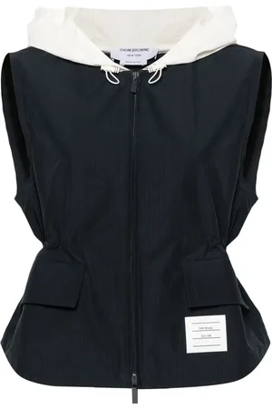 Thom Browne Ripstop hooded gilet