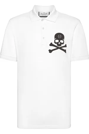 Philipp Plein Logo-print cotton polo shirt