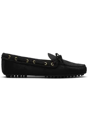 CAR SHOE Calf hair driving shoes