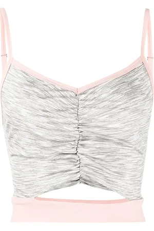 Onefifteen X BEYOND the RADAR cut-out cropped vest top