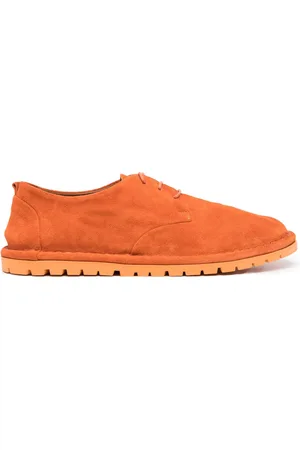 MARSÈLL Ridged-sole suede oxford shoes