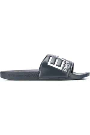 EA7 Logo embossed slides