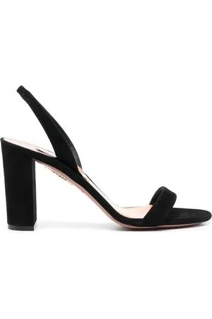 Aquazzura 90mm heeled suede sandals