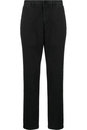 Paul Smith Zebra-embroidered twill straight-leg trousers