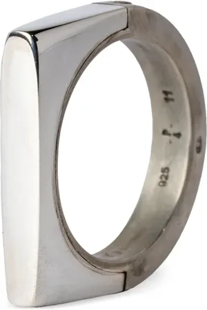 PARTS OF FOUR Sistema Oval sterling ring