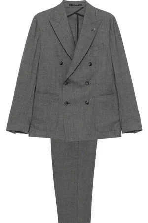 TAGLIATORE Dogtooth-pattern suit
