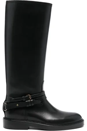 Buttero Knee-high leather boots