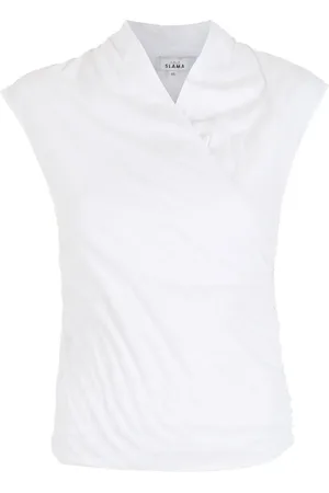 AMIR SLAMA V-neck blouse