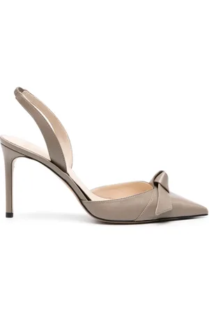 ALEXANDRE BIRMAN Clarita 90mm leather slingback pumps