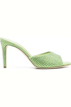 PARIS TEXAS Crystal-embellished sandals