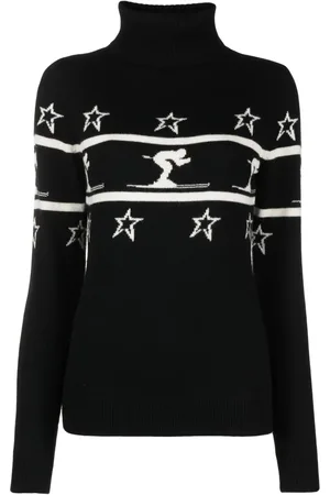 Perfect Moment Little Skier intarsia wool jumper