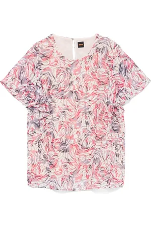 HUGO BOSS Abstract-print blouse