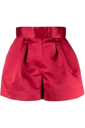 Styland Satin-finish mini shorts