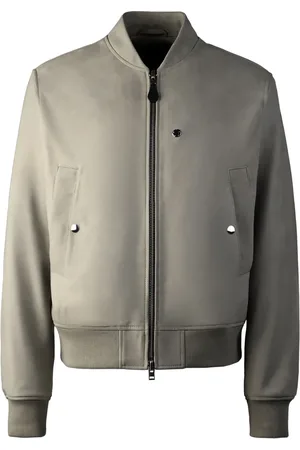 Hogan Leather bomber jacket