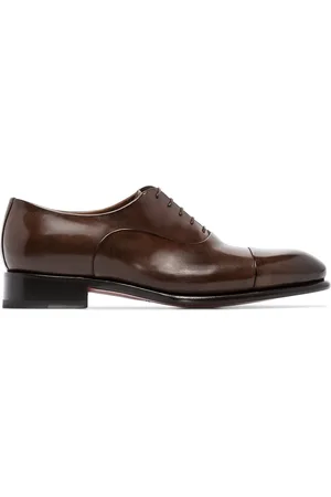 santoni Classic lace-up Oxford shoes
